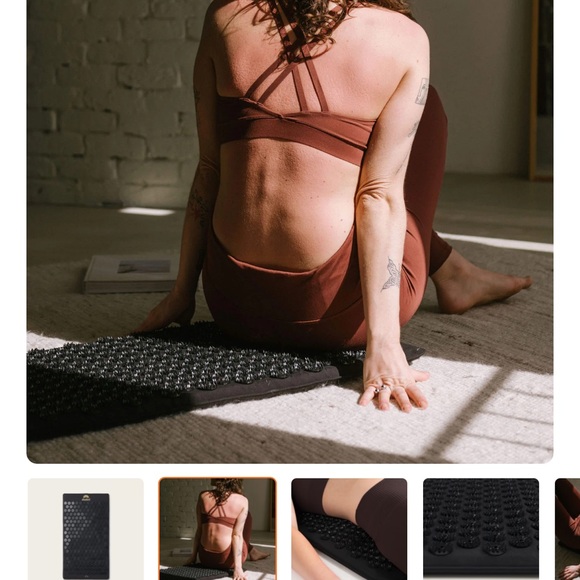 Shakti Black Acupressure Mat - Picture 4 of 4